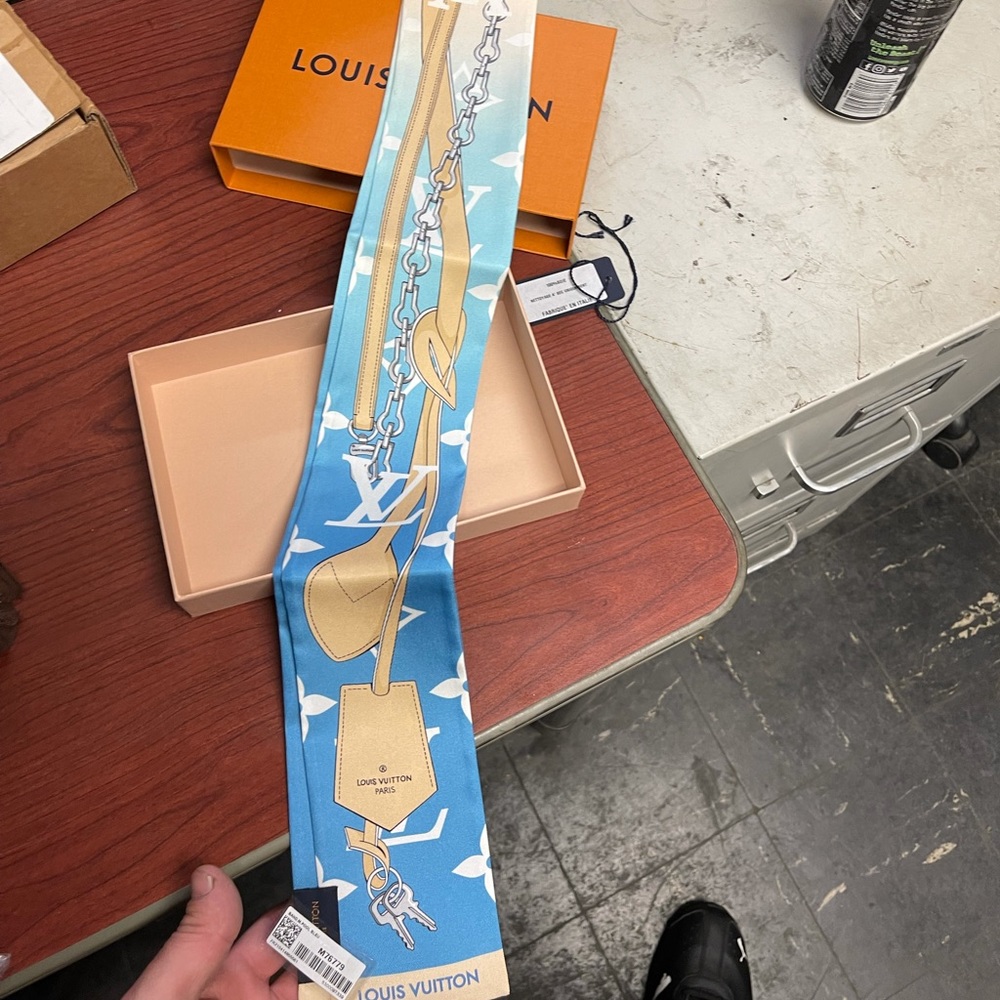 Luis Vuitton hair wrap/scarf